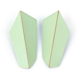 Earrings Folded Vertical